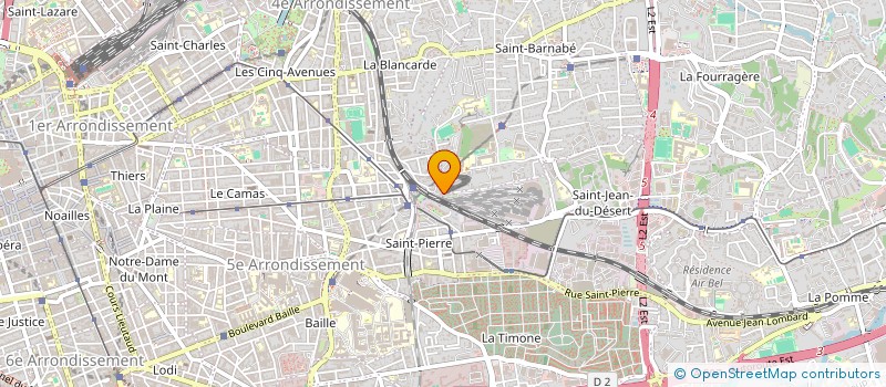 localisation de l'entreprise MONSIEUR HENRI MARCHAL à MARSEILLE