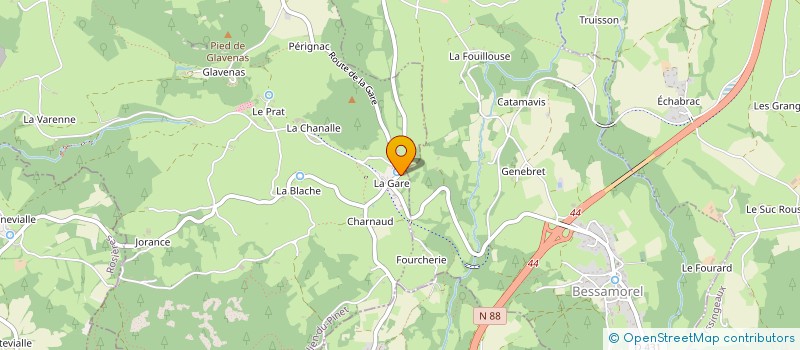 localisation de l'entreprise MONSIEUR HENRI MAREY  SAINT-JULIEN-DU-PINET