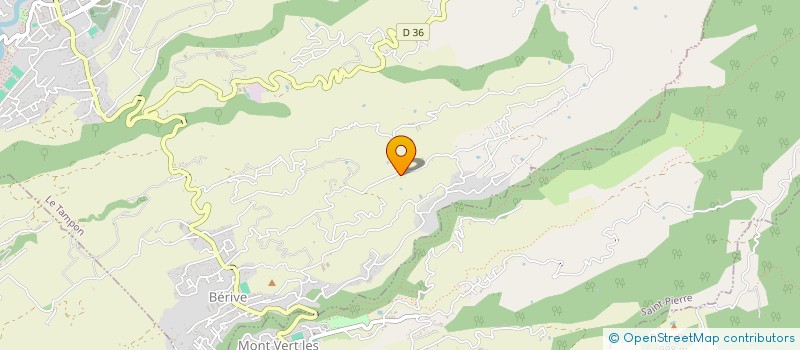 localisation de l'entreprise MONSIEUR HENRI MARIA  LE TAMPON