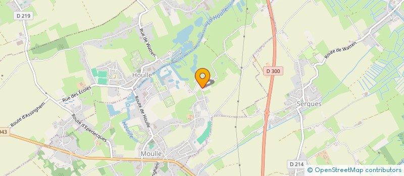 localisation de l'entreprise MONSIEUR HENRI MARLARD  MOULLE