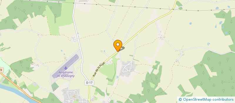 localisation de l'entreprise MONSIEUR HENRI MARONNE  CHAUVIGNY