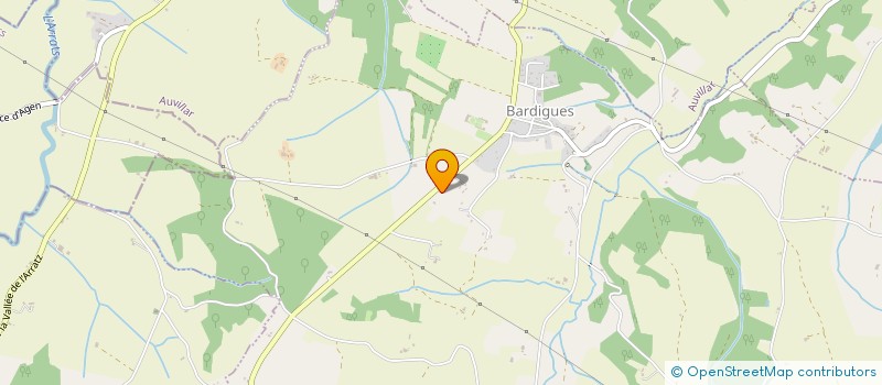 localisation de l'entreprise MONSIEUR HENRI MARTIN  BARDIGUES