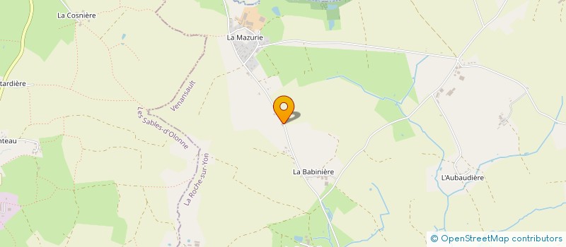 localisation de l'entreprise MONSIEUR HENRI MARTINEAU à VENANSAULT