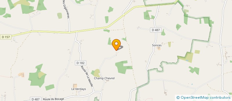 localisation de l'entreprise MONSIEUR HENRI MARY à SAINT-CLEMENT-RANCOUDRAY