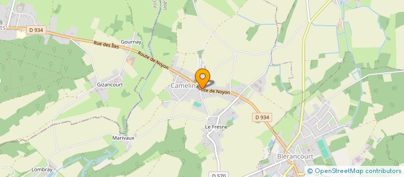 localisation de l'entreprise MONSIEUR HENRI MASSIAS  CAMELIN