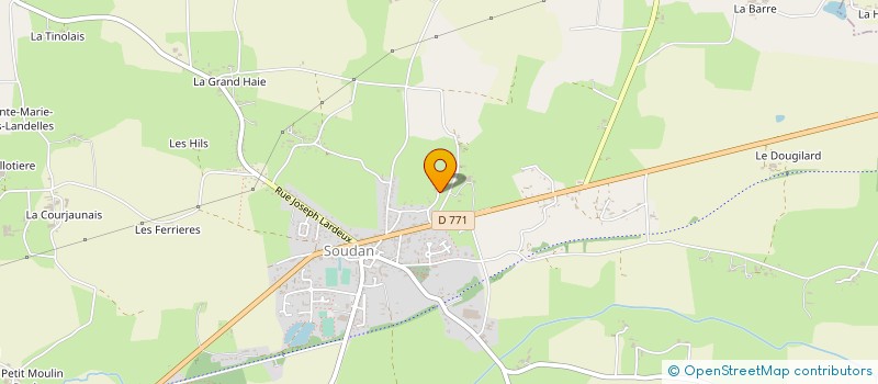 localisation de l'entreprise MONSIEUR HENRI MASSON à SOUDAN