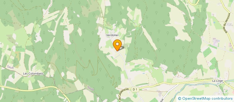 localisation de l'entreprise MONSIEUR HENRI MAURIN  SAULT