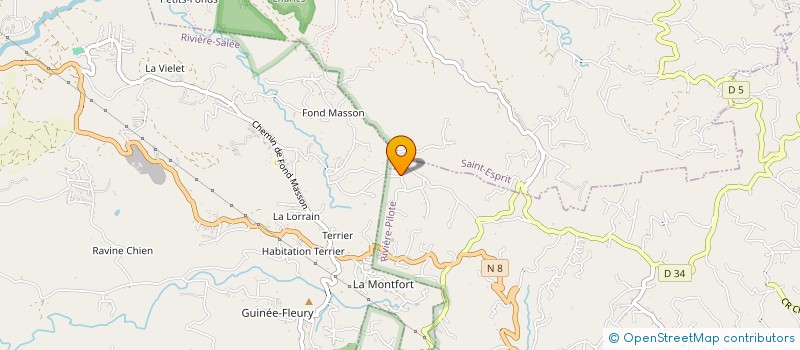 localisation de l'entreprise MONSIEUR HENRI MAYEMBO  RIVIERE-PILOTE