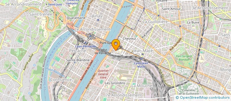 localisation de l'entreprise MONSIEUR HENRI MESSAS  LYON