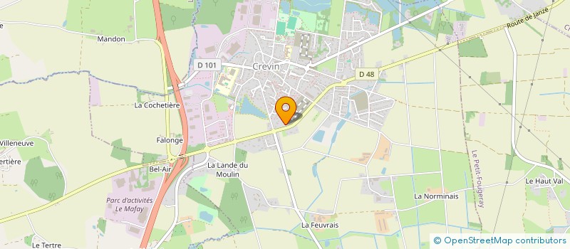 localisation de l'entreprise MONSIEUR HENRI MIEUZET à SAULNIERES