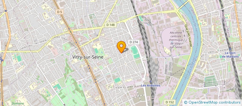 localisation de l'entreprise MONSIEUR HENRI MISTRAL à VITRY-SUR-SEINE