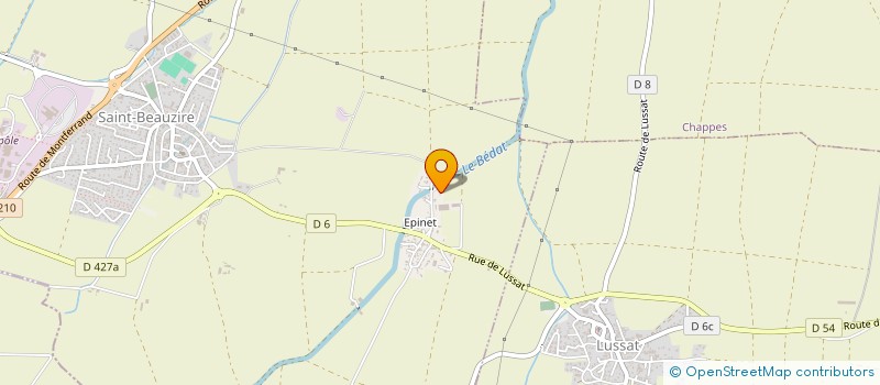 localisation de l'entreprise MONSIEUR HENRI MOMBUR à SAINT-BEAUZIRE