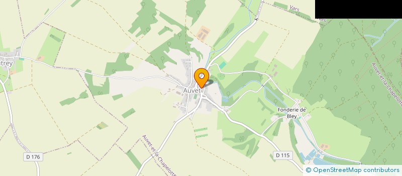 localisation de l'entreprise MONSIEUR HENRI MONGEOT  AUVET-ET-LA-CHAPELOTTE