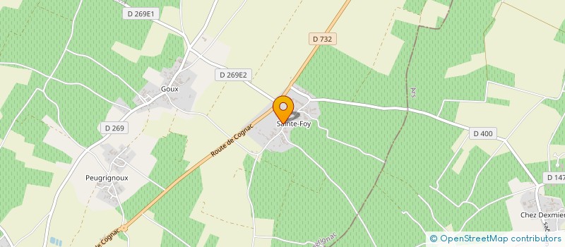 localisation de l'entreprise MONSIEUR HENRI MONGILLON  PERIGNAC