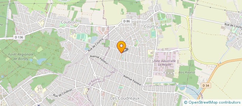 localisation de l'entreprise MONSIEUR HENRI MONTMOREAU à LE PIN