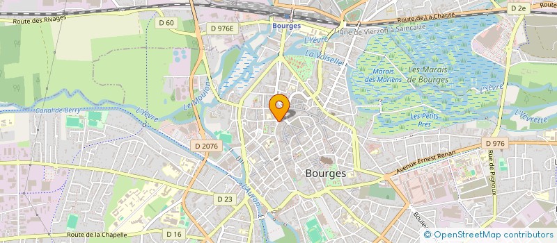 localisation de l'entreprise MONSIEUR HENRI MOREAU  BOURGES