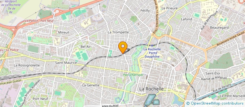 localisation de l'entreprise MONSIEUR HENRI MORET  LA ROCHELLE