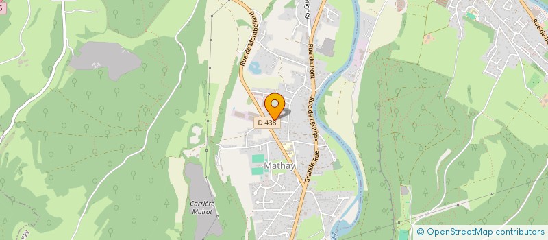 localisation de l'entreprise MONSIEUR HENRI MOUHOT  MATHAY