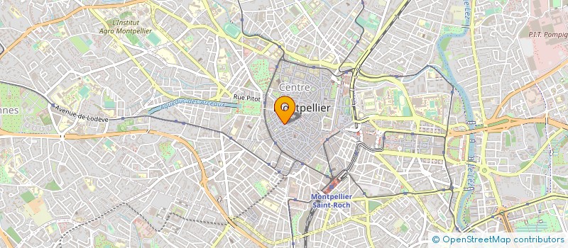 localisation de l'entreprise MONSIEUR HENRI MOURAIRE à MONTPELLIER