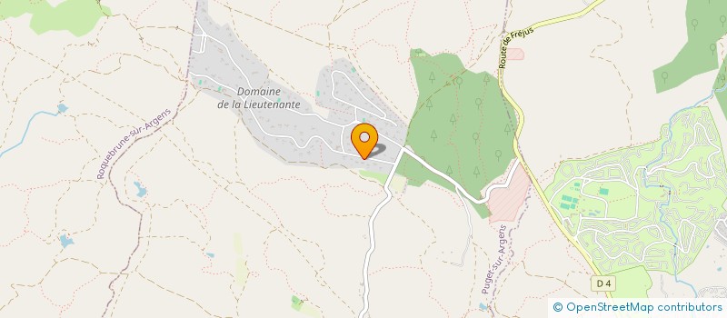 localisation de l'entreprise MONSIEUR HENRI MOURET à PUGET-SUR-ARGENS