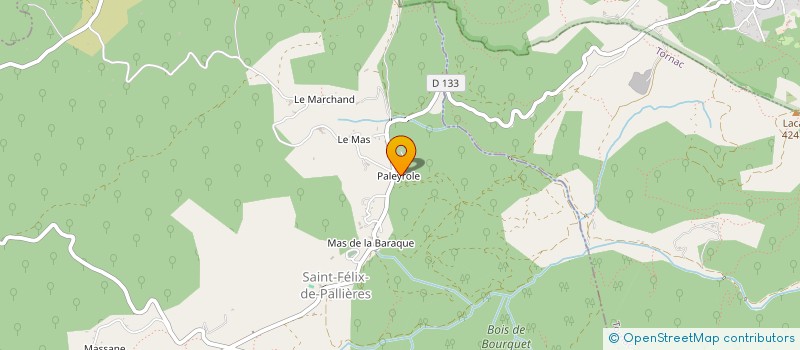 localisation de l'entreprise MONSIEUR HENRI MOURGUES à THOIRAS
