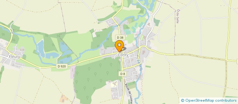 localisation de l'entreprise MONSIEUR HENRI MOUROT  CONTY