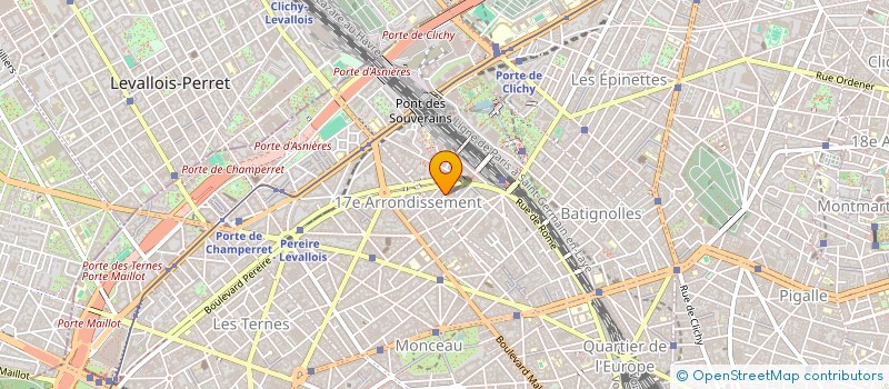 localisation de l'entreprise MONSIEUR HENRI MOUTOT  PARIS