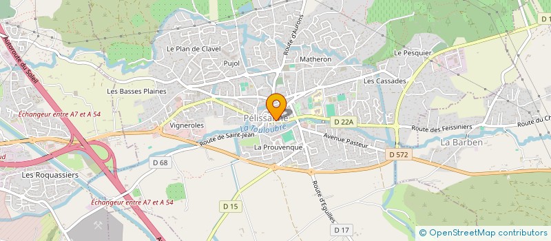 localisation de l'entreprise MONSIEUR HENRI NAJMAN à PELISSANNE