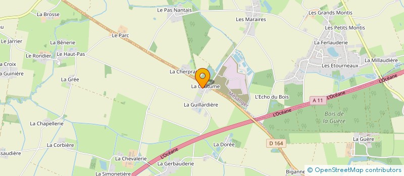 localisation de l'entreprise MONSIEUR HENRI NAUD  COUFFE