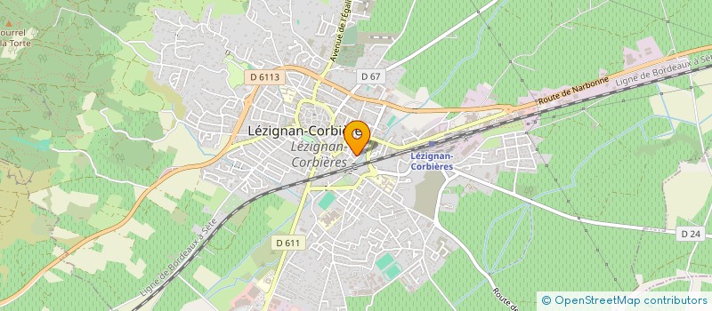 localisation de l'entreprise MONSIEUR HENRI NAVARLAS à LEZIGNAN-CORBIERES
