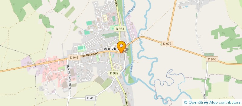 localisation de l'entreprise MONSIEUR HENRI NEMERY  VOUZIERS