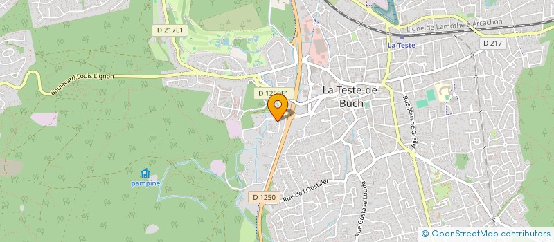 localisation de l'entreprise MONSIEUR HENRI NETO à LA TESTE-DE-BUCH