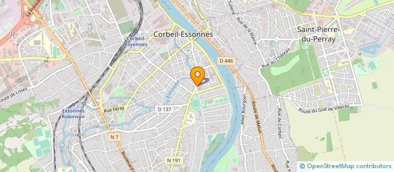 localisation de l'entreprise MONSIEUR HENRI NGUYEN à CORBEIL-ESSONNES