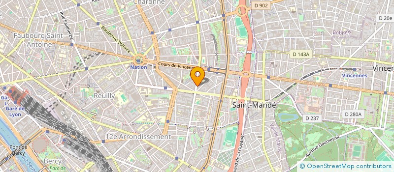 localisation de l'entreprise MONSIEUR HENRI NITKA  PARIS