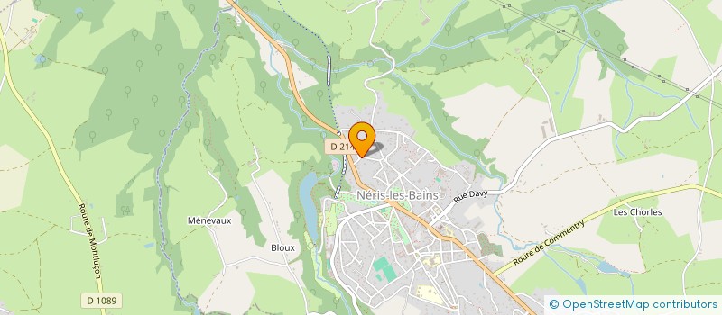 localisation de l'entreprise MONSIEUR HENRI NOWAK à NERIS-LES-BAINS