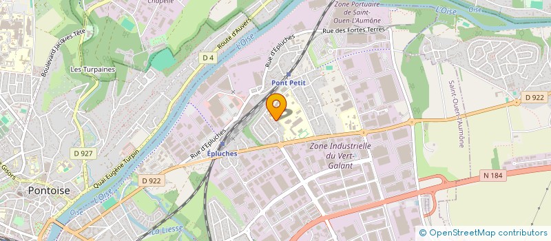 localisation de l'entreprise MONSIEUR HENRI NTONE ESSAWE EPEE à SAINT-OUEN-L'AUMONE