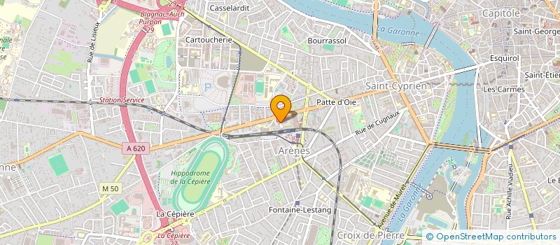 localisation de l'entreprise MONSIEUR HENRI OBADIA à TOULOUSE