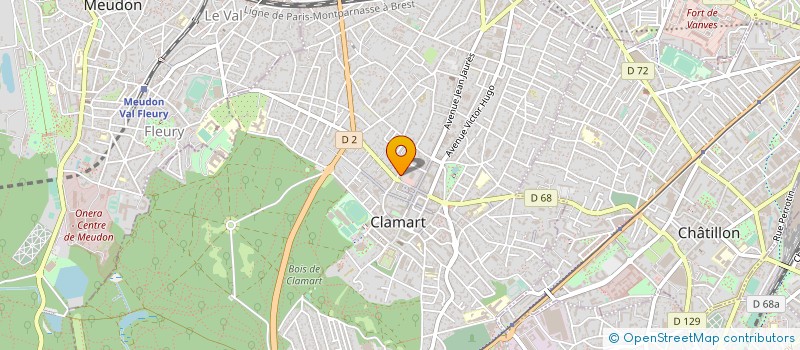 localisation de l'entreprise MONSIEUR HENRI OTABACHIAN à CLAMART