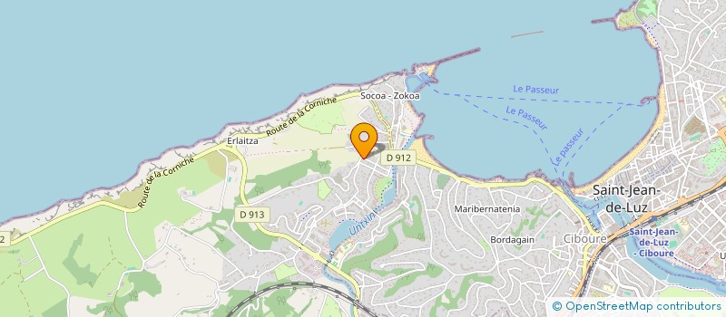 localisation de l'entreprise MONSIEUR HENRI PAMBRUN à SAINT-JEAN-DE-LUZ