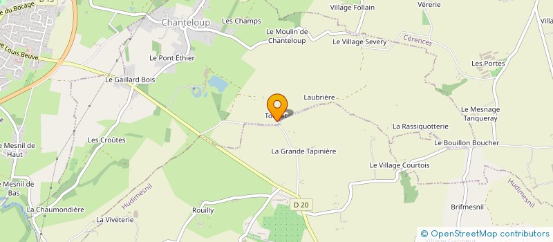 localisation de l'entreprise MONSIEUR HENRI PARIS  CHANTELOUP