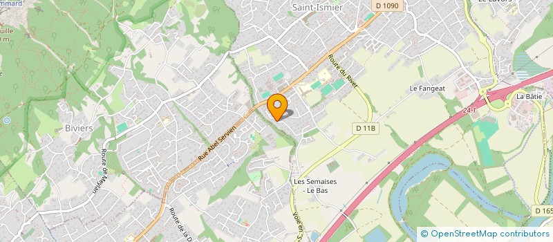 localisation de l'entreprise MONSIEUR HENRI PARISY  SAINT-ISMIER