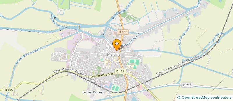 localisation de l'entreprise MONSIEUR HENRI PASSOT  MARANS