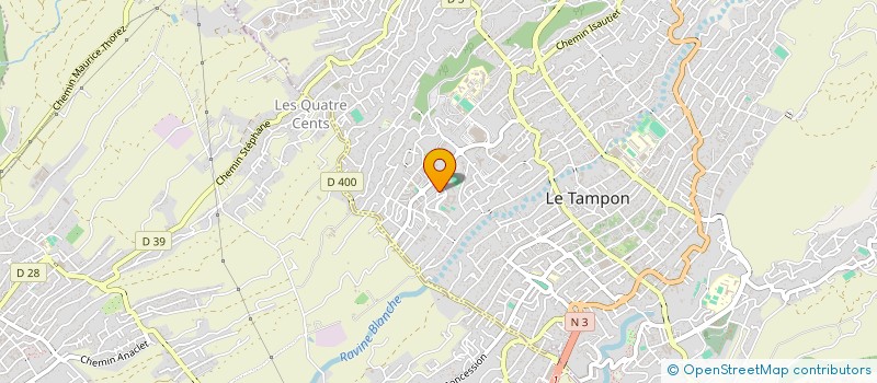 localisation de l'entreprise MONSIEUR HENRI-PAUL CENDIER  LE TAMPON