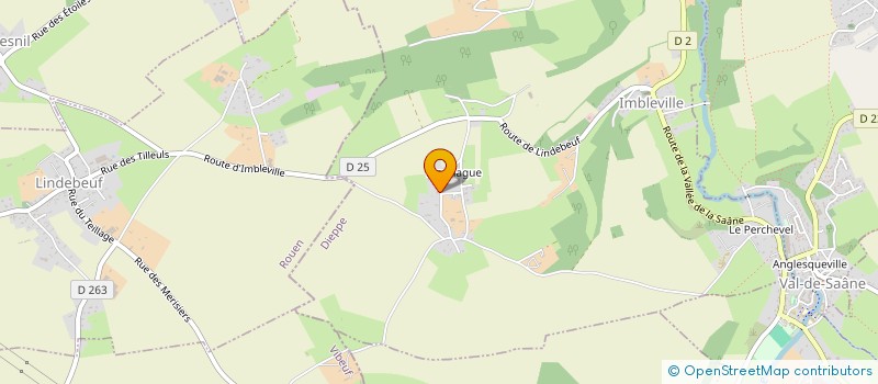 localisation de l'entreprise MONSIEUR HENRI PAUMIER  IMBLEVILLE