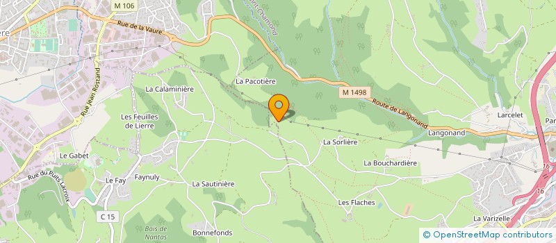 localisation de l'entreprise MONSIEUR HENRI PEILLON à SAINT-CHAMOND