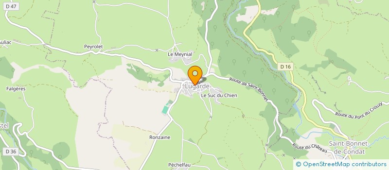 localisation de l'entreprise MONSIEUR HENRI PELIGRY à MONTGRELEIX
