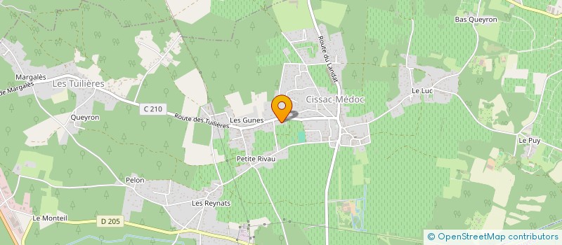 localisation de l'entreprise MONSIEUR HENRI PELLETIER à CISSAC-MEDOC