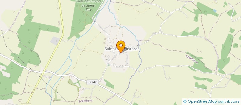 localisation de l'entreprise MONSIEUR HENRI PELLOQUIN  BOULAUR