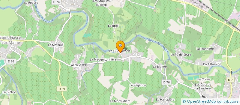 localisation de l'entreprise MONSIEUR HENRI PENA-LOZANO  MAISDON-SUR-SEVRE