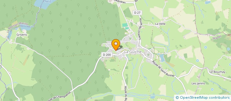 localisation de l'entreprise MONSIEUR HENRI PERCHE  VEROSVRES